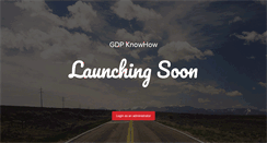 Desktop Screenshot of gdpknowhow.com